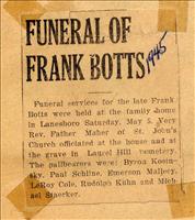 Botts, Frank(FuneralNotice)